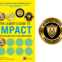 5th book award for The Leader’s Guide to Impact