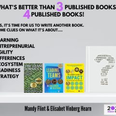 What’s better than 3 published books?