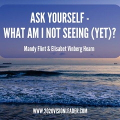 What are you NOT seeing?