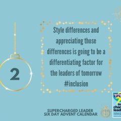 Day 2 Supercharged Leader Advent Calendar