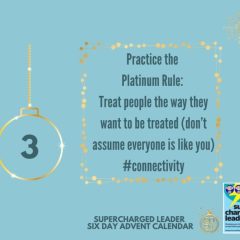 Day 3 Supercharged Leader Advent Calendar