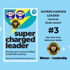 Supercharged Leader has received  a THIRD book award