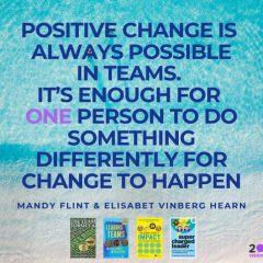 Great teams are created; greatness rarely happens by chance